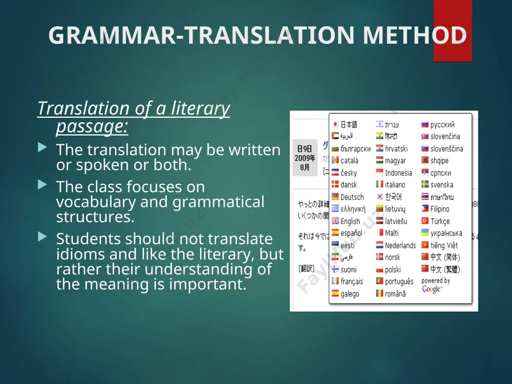 grammar translation method - Page 5
