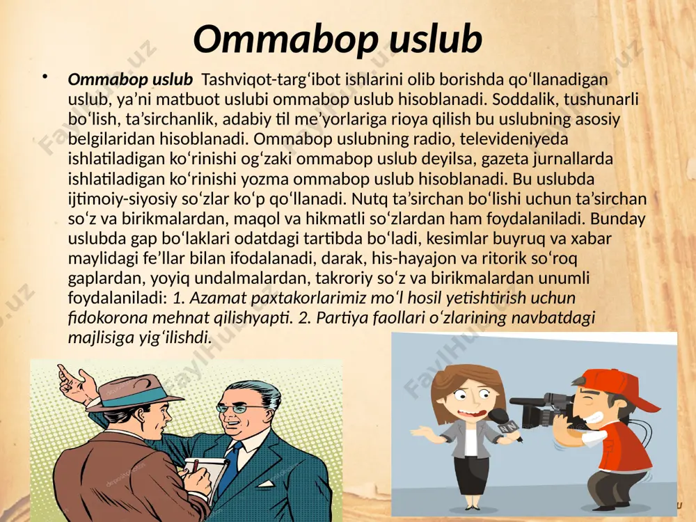 uslubiyat. rasmiy uslub. - Page 5