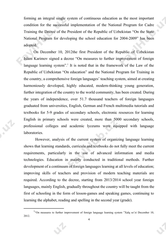 roles of teachers and learners in the classroom. it is clear that motivational teaching strategies in teaching foreign languages have had a thoroughly beneficial effect since it reminded teachers that people learn languages not so that they know about them ,but so that they can communicate with them. this qualification paper deals with a methodological field that is motivational teaching strategies as a tool second language acquisition. with motivational teaching strategies in teaching foreign languages began a movement away from traditional lesson formats where the focus was on mastery of different items of grammar and practice through controlled activities such as memorization of dialogues and drills, and role plays, group work activities and project work. the topicality of the investigation is expressed on the one hand by the profound interest in learning the students’ motivation in efl classes, on the other by giving a detailed analysis of different strategies and …