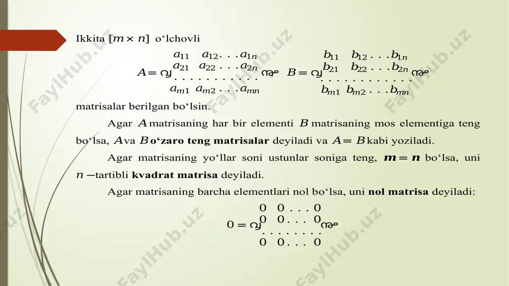matrisalar ustida amallar - Page 5