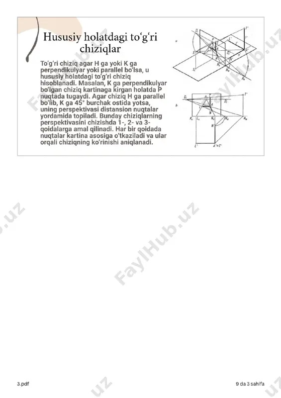 to'g'ri chiziq perspektivasi - Page 3