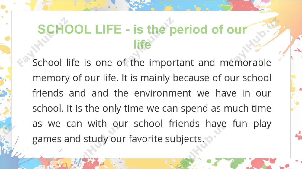 education: school life and student life - Page 5