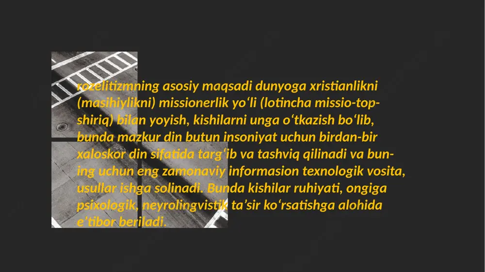 missionerlik va prozelitizm tamalari - Page 5