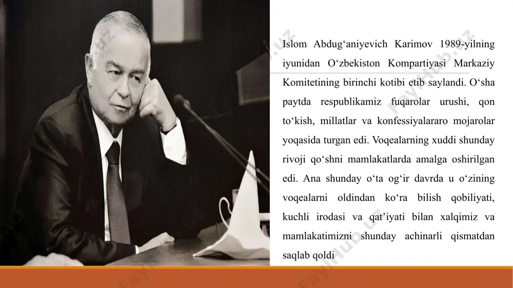 o’zbekiston respublikasi etib saylanishi - Page 5
