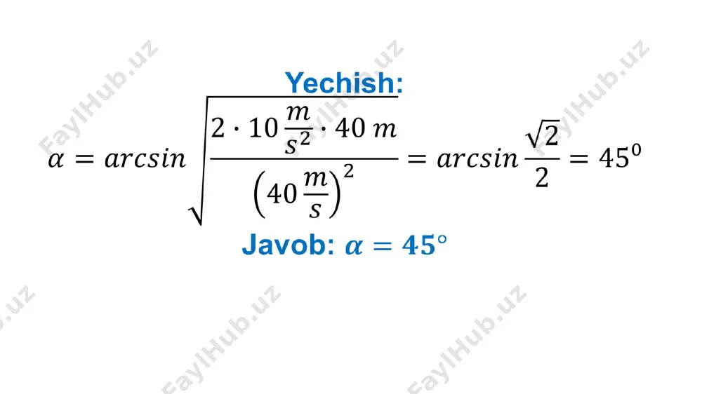 masalalar yechish. 10-sinf, 58-mavzu - Page 4
