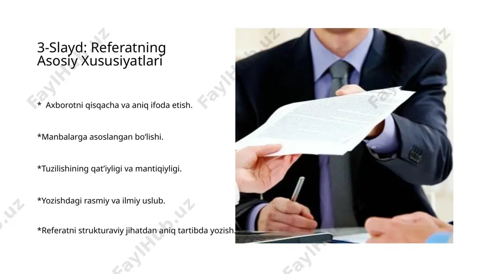referat – ikkilamchi matn janri sifatida - Page 3