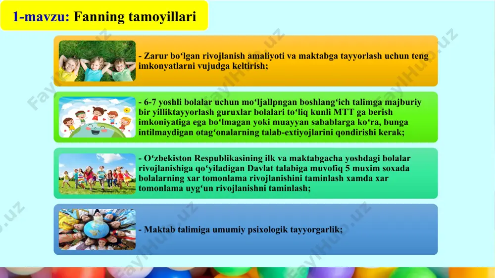 bolalarni maktabga tayyorlash metodikasi - Page 5