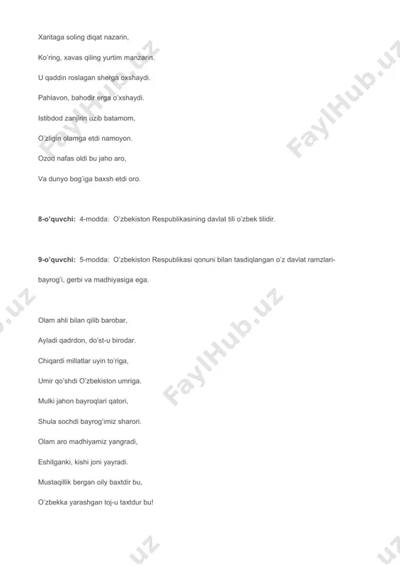 8-dekabr konstitutsiya kuniga bag’ishlangan tadbir senariysi - Page 4