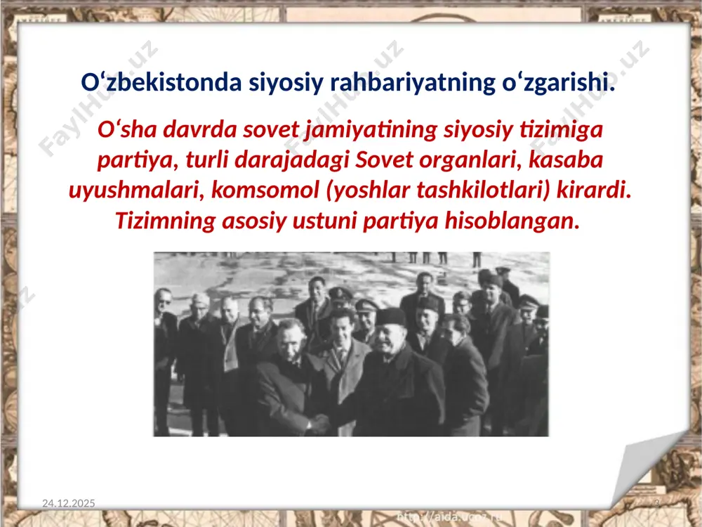 o'zbekiston siyosiy tizimidagi o'zgarishlar - Page 3