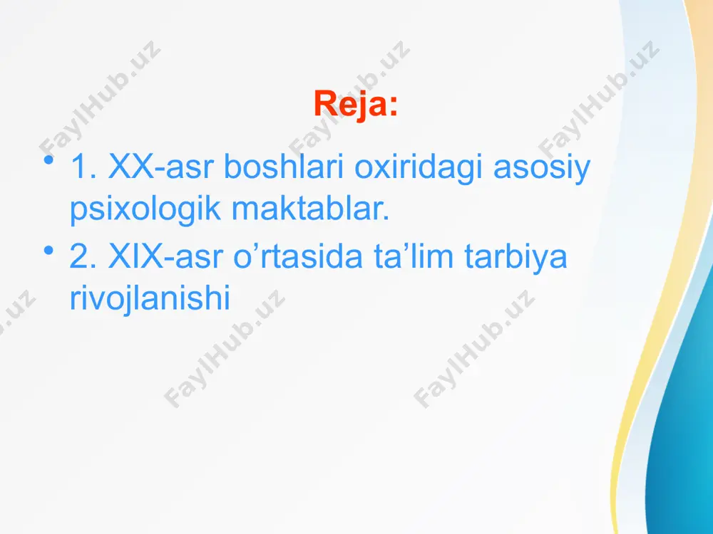 r) ongni ilmiy bilimlarning predmeti sifatida inkor etadi va psixikani organizmning tashqi muhit stimullariga reaktsiyalari to'plami sifatida tushunilgan turli xil xatti-harakatlarga kamaytiradi. ushbu ilmiy tendentsiyaning asoschisi amerikalik psixolog j uotson (1878-1958). u ongni psixologiyadan chiqarib tashladi va psixikasiz psixologiya paydo bo'ldi l.s.ning fikricha. vygotskiyning ta'kidlashicha, bu psixologiyaning metodologik asoslarining inqirozi edi va bu "psixologiya fan sifatida amaliyot tomonidan qo'yilgan talablar nuqtai nazaridan o'zining amaliy rivojlanishida ushbu metodologik asoslar tomonidan ruxsat etilgan imkoniyatlardan oshib ketganligining ifodasi edi. xviii asr oxiri - 20-asr boshlarida psixologiya buning ustiga qurila boshlandi. biroq, psixika mazmunining intravital tabiati, ta'limning etakchi roli g'oyasi neobixeviorizmda mustahkam bo'lib qoldi. shuning uchun xx asrning ikkinchi yarmida ushbu tendentsiyaning etakchi ilmiy nazariyasi ajablanarli emas.b. f. skinnerning (1904-1990) operant bixeviorizm nazariyasi bo'lib, u ko'plab rivojlanish ta'lim nazariyalari uchun asos bo'ldi. skinner o'z asarlarida bixeviorizm metodologiyasining to'liq ob'ektiv fan sifatida muvaffaqiyatsizligini ham ko'rsatdi, chunki oraliq o'zgaruvchiga e'tibor bermaslik, ya'ni. ong va ongsiz ravishda …