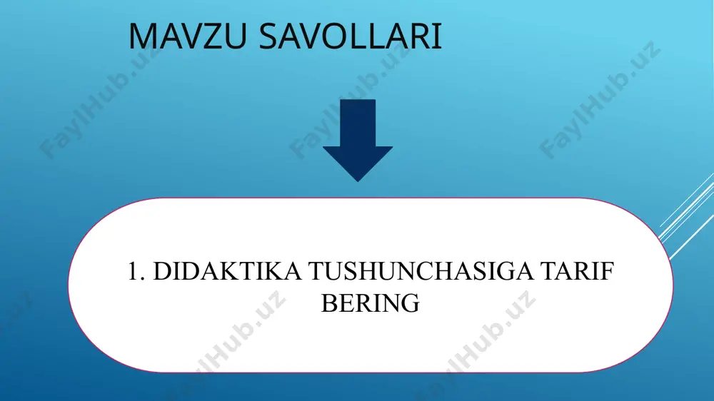 didaktikaning maqsad-vazifalari va asosiy tushunchalari - Page 3