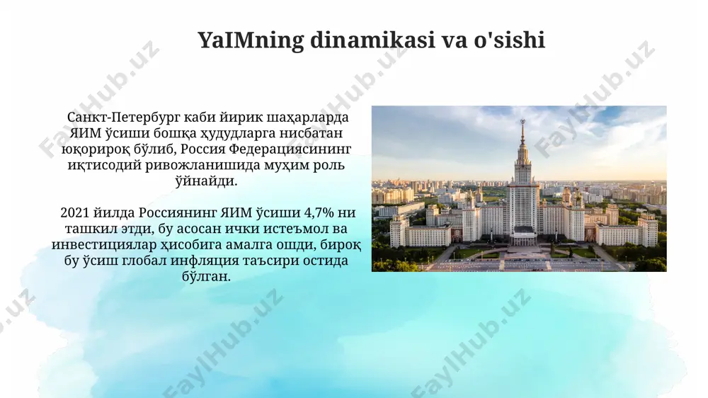 rossiya yalpi va ichki maxsulotlari - Page 5