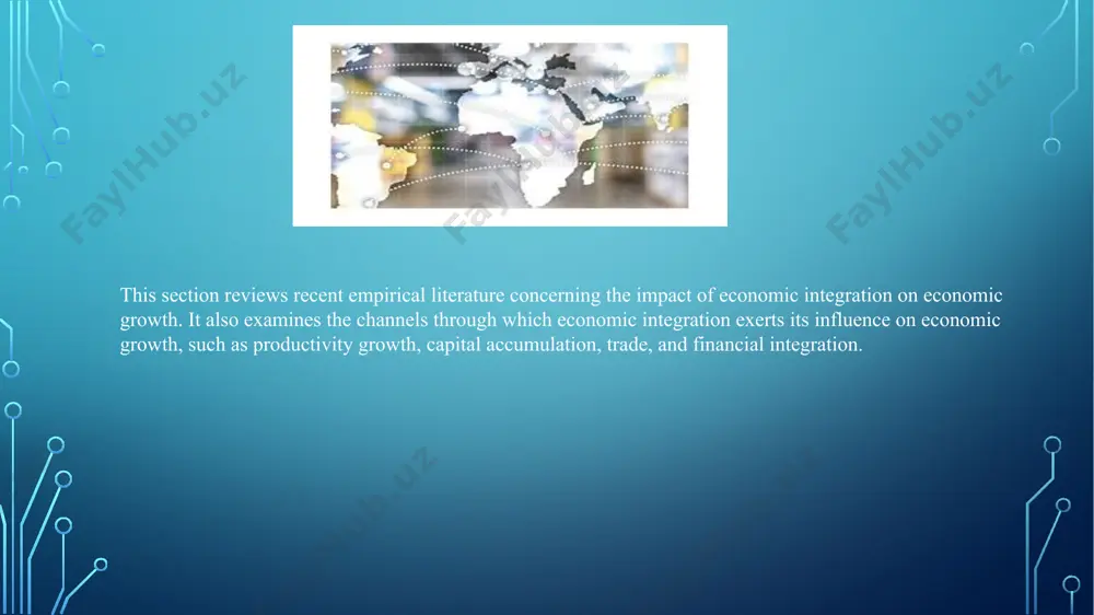economic growth and economic integration. - Page 5