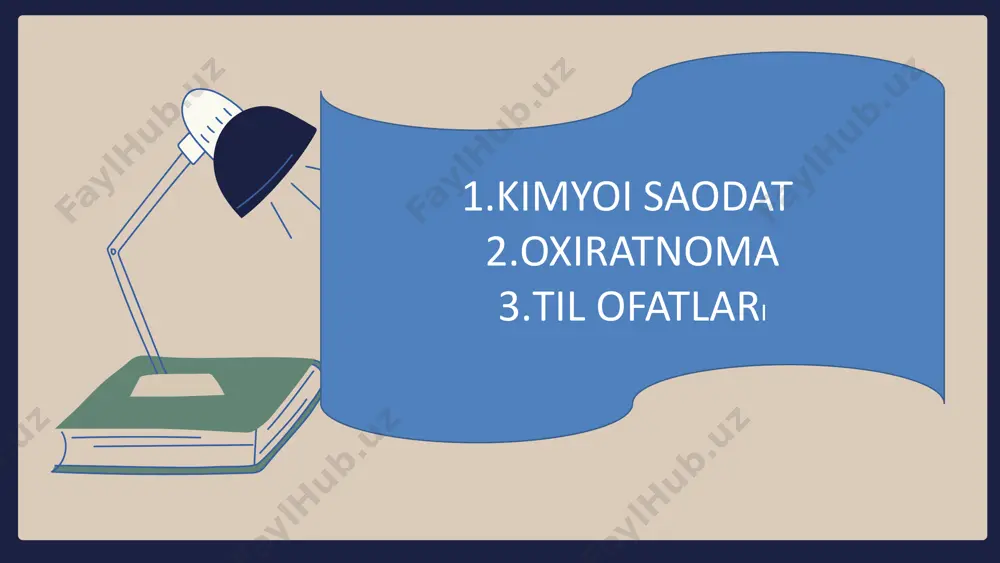 g ma`naviy poklanishiga yordam beradi. tasavvufiy voqealar insonning nafsini yengish, allohga yaqinlashishi va ma`naviy poklanishga yordam beradigan hikoyalardir. tasavvufiy yo`lda yurganlarning sabr, mas`uliyat, ehtiroslarga qarshi kurash va axloqiy fazilatlarni rivojlantirish zarurligini o`rgatadi. yuqorida keltirilgan misollardan tashqari yana bir qancha tasavvufiy hikoylarini ko`rib chiqamiz. masalan, ,,shoh va darvish’’ hikoyasida: ,,bir shoh darveshga savol beradi: nega sen boylik to`plamaysan? darvesh javob beribdi: shohlik ham kambagalik ham vaqtinchalik. men bu dunyodan otgach, meni oxiratda qalbimda saqlangan manaviyat himoya qiladi deydi. sen esa shohlikni tark etishing bilan hech narsang qolmaydi deydi.’’ bu hikoyada dunyoning vaqtincha ekanligi va insonning haqiqiy boyligi uning manaviy yuksalishida ekanligini ko`rsatadi. bir kishi imom g‘azzoliyning huzuriga kelib, shunday savol beradi: — men qanday qilib tavakkul va qanoat qilishni o‘rganishim mumkin? imom unga bir hikoya aytadi: — bir kishi qashshoqlikda yashar, lekin hech qachon allohdan nolimasdi. unga boylik taklif qilindi, ammo u rad etib shunday dedi: — menga allohning bergani yetarli, …