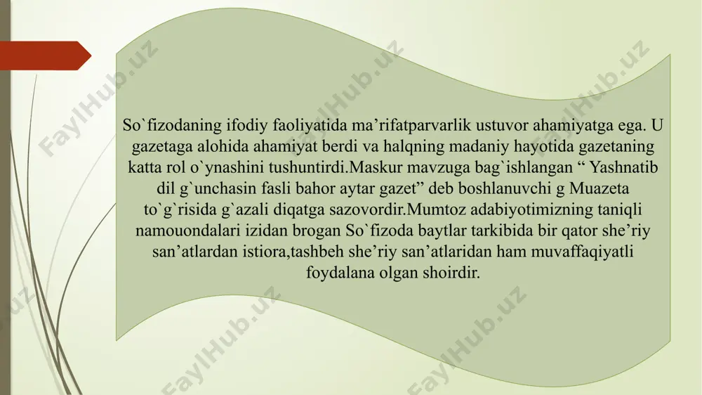 muhammadsharif so`fizoda hayoti va ijodi - Page 5
