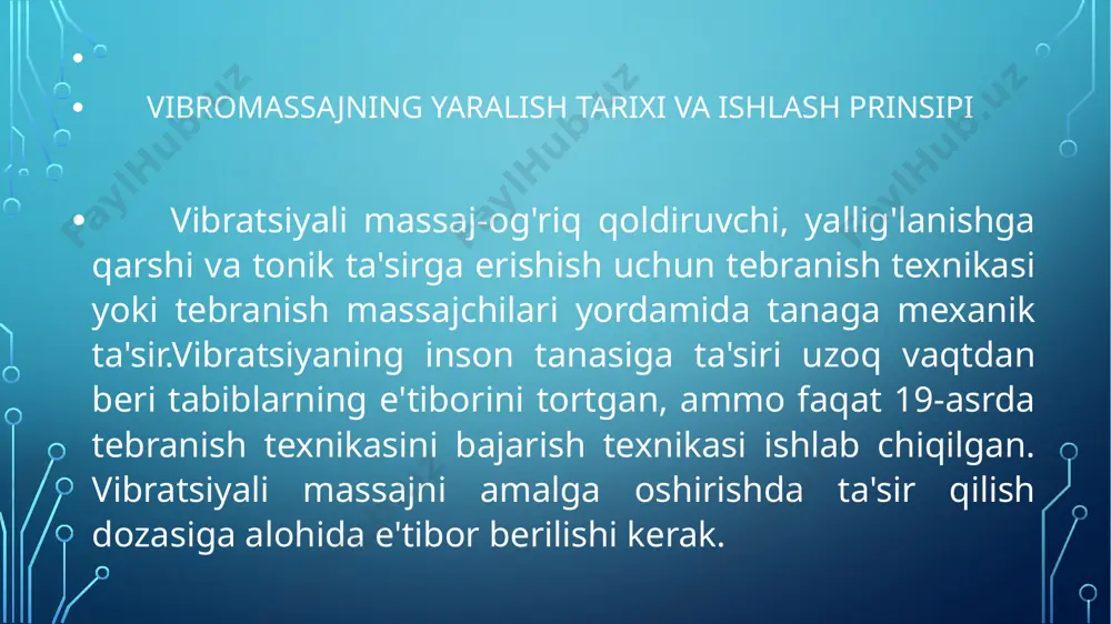 elektron massaj qiluvchi qurulma maketini ishlab chiqish - Page 3