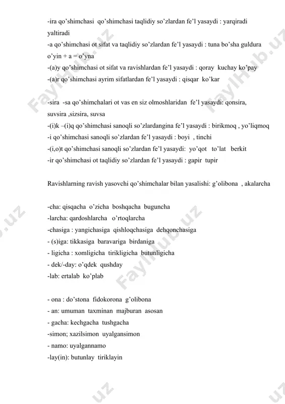 ot yasovchi qo’shimchalar - Page 5
