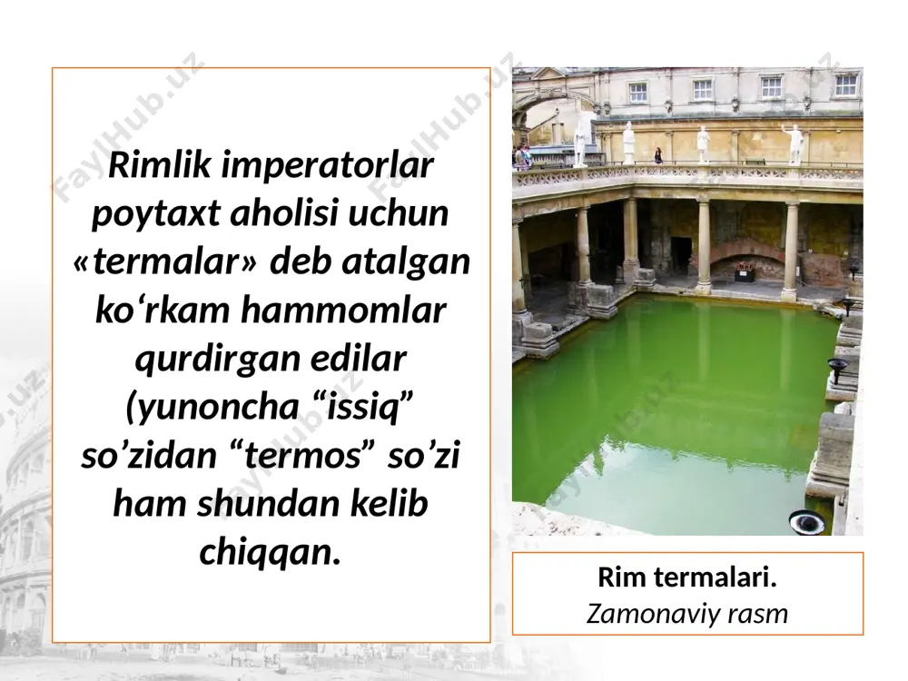 qadimgi rim madaniyati. 6- sinf - Page 4
