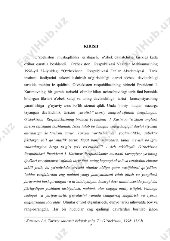 sifatida tarix fani, uning bugungi ahvoli va istiqbolini chuqur tahlil yetib, bu yo'nalishda tarixchi olimlar oldiga qator vazifalarni qo‘ydilar. ushbu vazifalardan eng muhimi-yangi jamiyatimizni isloh qilish va yangilash jarayonini boshqaradigan va ta’minlaydigan, hozirgi davr talabi asosida yangicha fikrlaydigan yoshlami tarbiyalash, muhimi, ular ongiga milliy istiqlol, vatanga sadoqat va yurtparvarlik g'oyalarini yanada chuqurroq singdirish va tyeran anglatishdan iboratdir. olimlar e’tirof etganlaridek, dunyo tarixi nihoyatda boy va rang-barangdir. har bir hududlar eng qadimgi davrlardan boshlab jahon sivilizatsiyasi o'choqlaridan biri hisoblanib, bu yyerda dunyo sivilizatsiyasidagi mahalliy xalqlarga xos tarixiy-madaniy jarayonlar bo'lib o'tgan. har bir davlatchilik hududlaridan dunyo sivilizatsiyasi tarixiy taraqqiyotida o'chmas iz qoldirgan olimu fuzalolar, davlat arbobiyu, sarkardalar yetishib chiqqanlarki, bugungi xalqlar ular bilan xaqli ravishda faxrlansa arziydi. hukumatlar tashabbusi bilan tarixi chuqur o`rganila boshlandi. shu jumladan jahon davlatchiligi tarixidagi grigoriyn kalendari va uning ishlatiliashi ham. bu davr haqida ham izlanishlar olib borildi. lekin afsuski grigoriyn kalendari va uning ishlatiliashi va uning jahon …