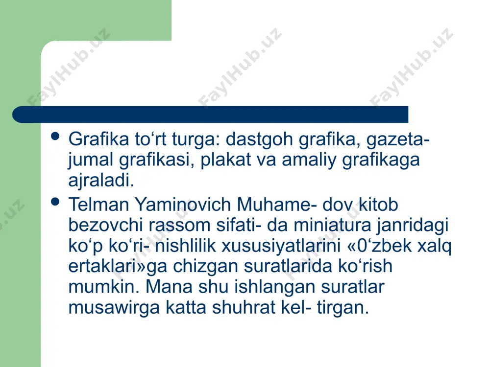 rangtasvir va grafikada manzara. manzara janridagi asarlarni tahlil etish va ijodiy ish - Page 5