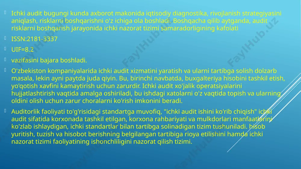 ichki audit vazifalari - Page 5