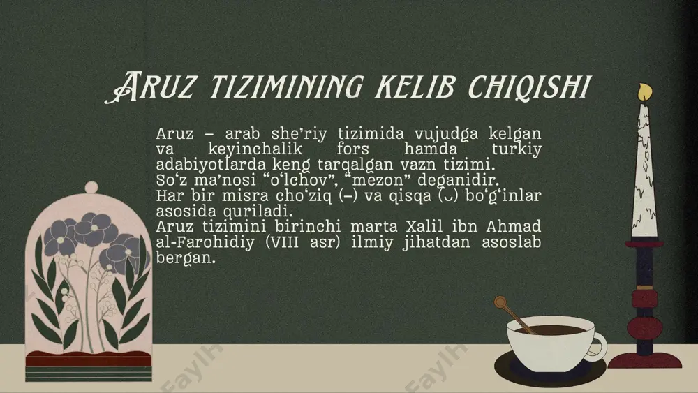 aruz sheʼr tizimi - Page 3