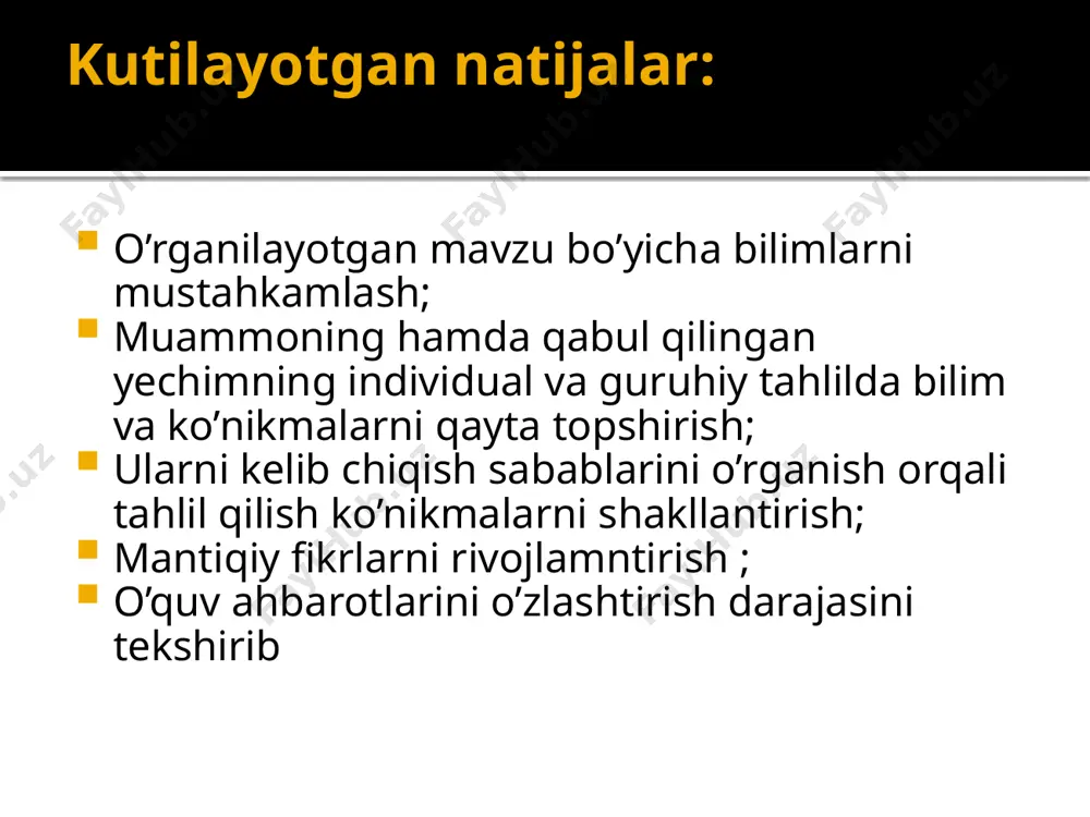 o‘lgan o‘zbekiston respublikasi oliy kengashining o‘ninchi sessiyasi hujjatlarini alohida ta’kidlash lozim. unda prezident respublika hukumati o‘tkazayotgan ichki va tashki siyosatning asosiy yo‘nalishlari, o‘zbekistondagi ijtimoiy-iqtisodiy ahvol haqida axborot berdi. ma’ruzada prezident bozor munosabatlariga o‘tishda miikarrar tarzda hisobga olinadigan ijtimoiy ong, ijtimoiy ruhiyat masalasiga katta e’tibor berdi. peramida texnologiyasi ajdodlar yodi mustaqillik yillarida madaniyat milliy istiqlol ma’naviy meros – qadim zamonlardan beri ajdodlarimiz, ota-bobolarimizdan bizgacha etib kelgan ma’naviy boyliklarni siyosiy, falsafiy, huquqiy va diniy qarashlar ahloq-odob me’yorlari, ilm-fan yutuqlari, tarixiy, badiiy va san’at asarlari majmuidir. qadriyatlar – borliq va jamiyat, narsalar, voqealar, hodisalar, inson hayoti, moddiy va ma’naviy boyliklarning ahamiyatini ko‘rsatish uchun qo‘llaniladigan tushuncha) umuminsoniy qadriyatlar – odamzod uchun, kishilik jamiyati uchun eng qadrli bo‘lgan narsalar, hodisalar, faoliyat va boshqalarning umumijti-moiy qadrini va ahamiyatini ifodalash maqsadida qo‘llaniladigan tushuncha. milliy qadriyatlar – millatning genofondi, tili, turmush tarzi, madaniyati, tarixi, urf-odatlari, an’analari, milliy ongi, moddiy va ma’naviy boyliklari, iqtisodiy, ijtimoiy-siyosiy hayotining barcha jihatlamir temur …