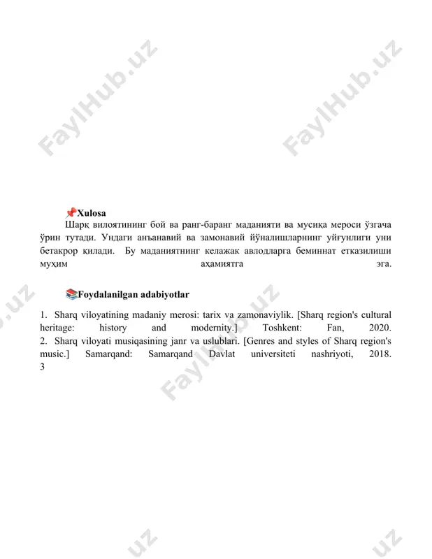 sharq mamlakati madaniyati va musiqasi - Page 5