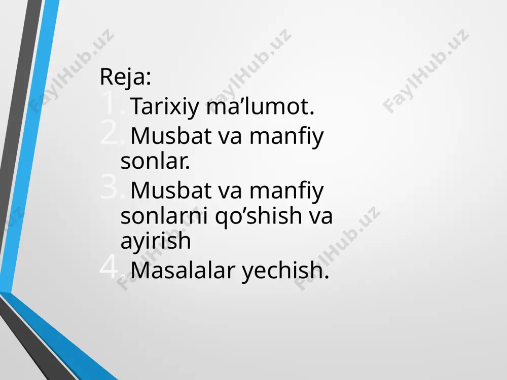 6-sinf matematika fanidan tayyorlagan slayd - Page 4