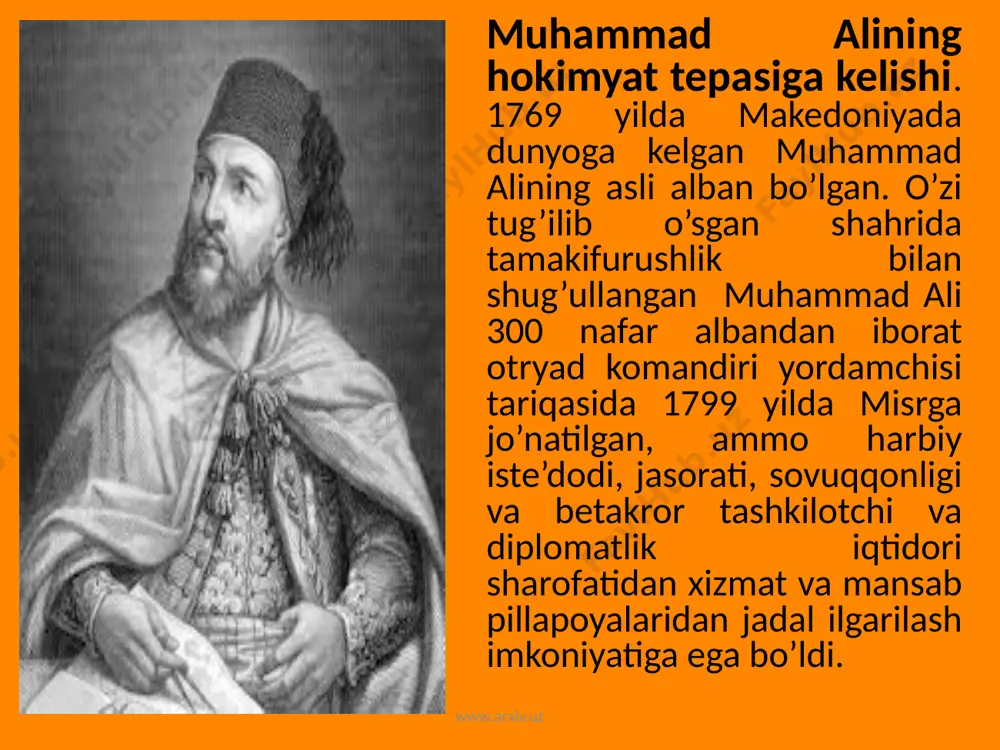 muhammad ali hukmronligi davrida misr va suriya - Page 5
