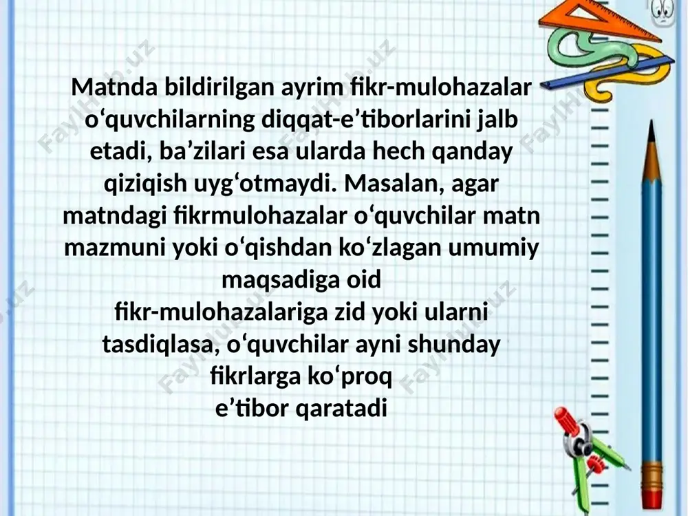 pirls tadqiqotida so'rovnomalar - Page 5