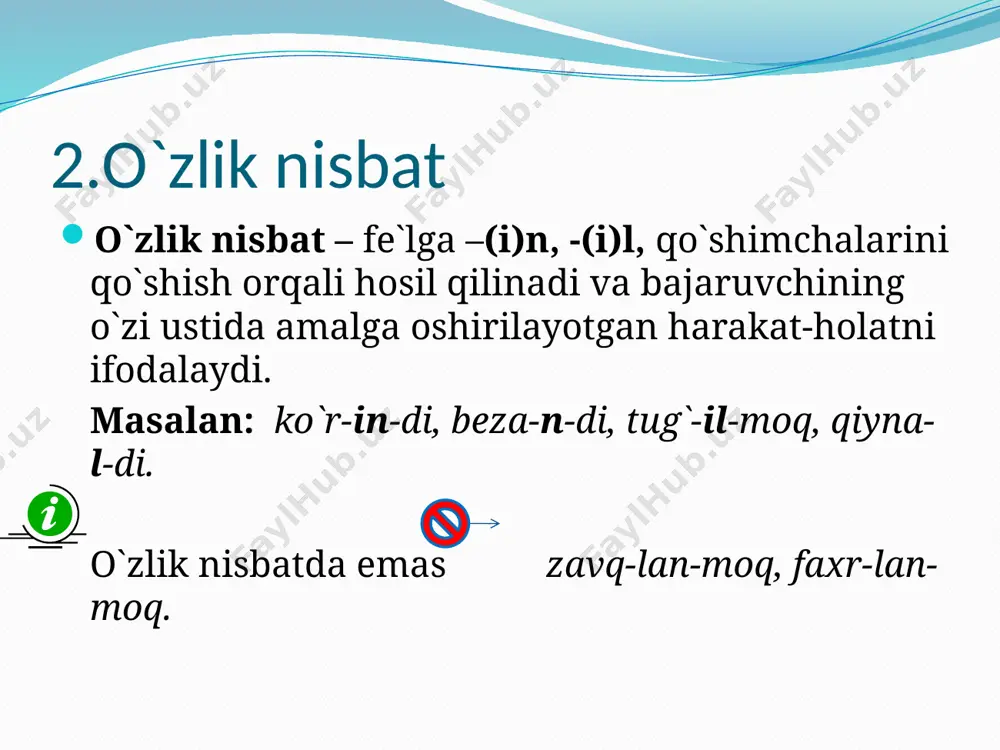 fe’l nisbatlari - Page 5