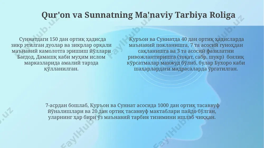 islomning manaviy kamolotida falsafiy dunyoqarashning roʻli - Page 5