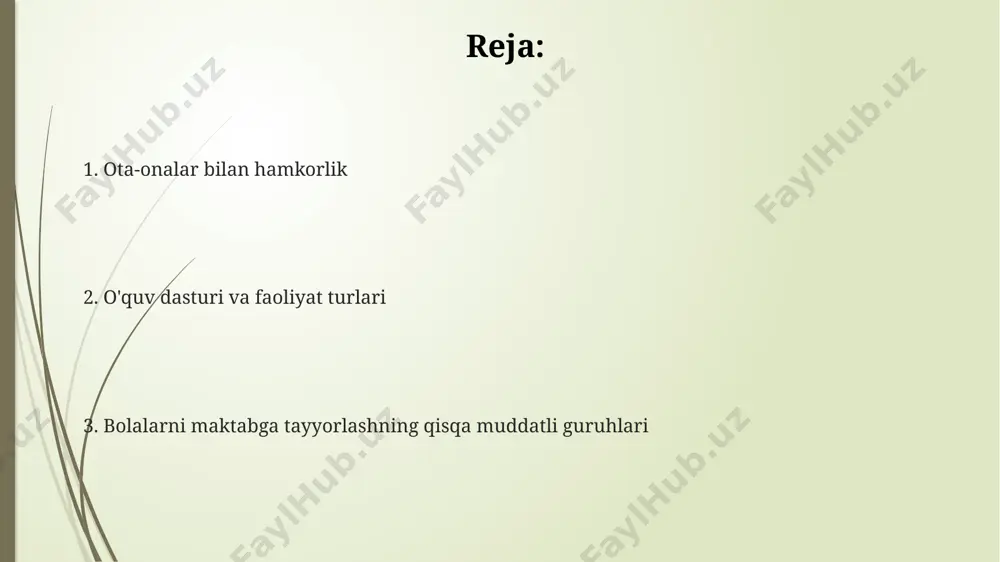 a o'ziga ishonch hosil qiladilar. ijtimoiylashuv va muloqot ko'nikmalari bolalar 3-5 kishilik kichik guruhlarda o'yinlar orqali o'zaro munosabatlarni o'rganib, ijtimoiylashuv ko'nikmalarini rivojlantiradilar, bu esa tengdoshlar bilan muloqot qilish qobiliyatini 20% ga oshiradi. "o'rtoqlashish", "navbat kutmoq", "birgalikda ishlash" kabi asosiy ijtimoiy ko'nikmalarni o'zlashtirish uchun 6-8 ta maxsus mashg'ulotlar rejalashtirilgan bo'lib, har bir mashg'ulotda 2 ta ijtimoiy o'yin qo'llaniladi. muvaffaqiyatli ijtimoiylashuvni baholash uchun kuzatuv jadvali qo'llaniladi, bu jadval bolaning 10 ta asosiy ijtimoiy ko'rsatkich, masalan, hamkorlik, muloqot va empatiyani namoyon qilish darajasini kuzatish imkonini beradi. o'yinlar orqali o'rganish "topishmoqlar" va "rolli o'yinlar" kabi o'yinlar bolalarning muloqot ko'nikmalarini rivojlantiradi va ijtimoiylashuv jarayonini 2-3 marta tezlashtiradi. o'yinlar orqali bolalar 3-5 yosh oralig'ida asosiy ranglarni, shakllarni va sonlarni (1-10 gacha) tezda o'rganishlari mumkin, bu ularning maktabga tayyorgarligiga ijobiy ta'sir ko'rsatadi. strukturaviy o'yinlar, masalan, konstruktorlar yordamida, bolalarning nozik motorikasi va muammolarni echish qobiliyatini 10-15% ga oshirish mumkin. fizikaviy rivojlanish va sog'lom turmush tarzini shakllantirish bolalarni jismoniy …