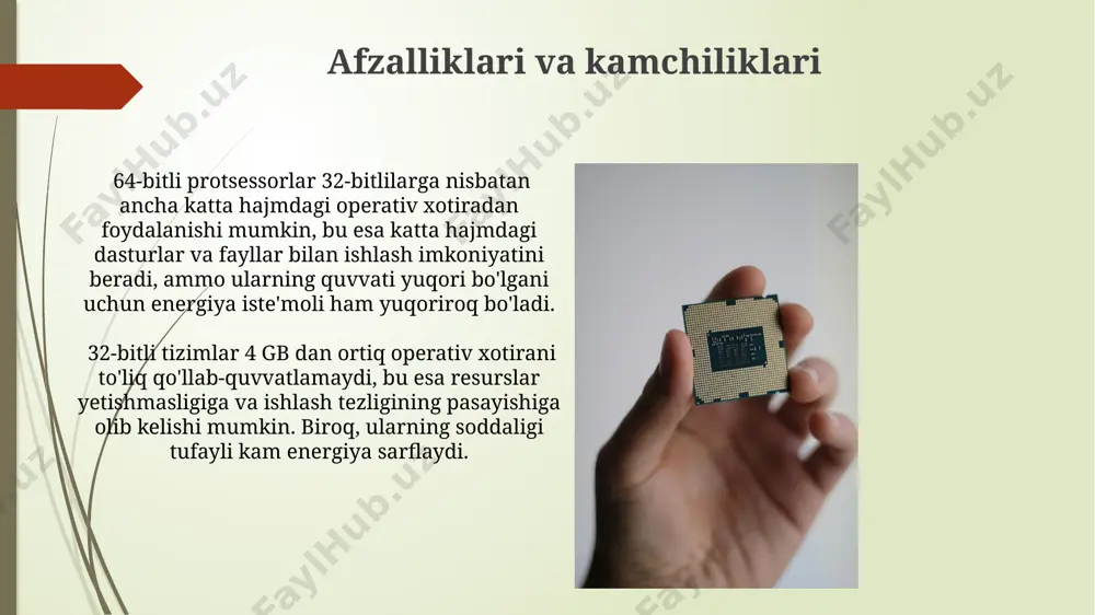 mikroprotsessorlarning razryadligi - Page 4