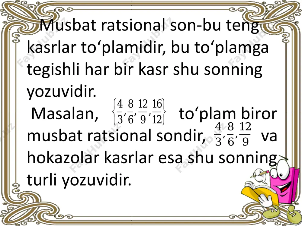 butun sonlar va ularni geometrik tasvirlash - Page 3