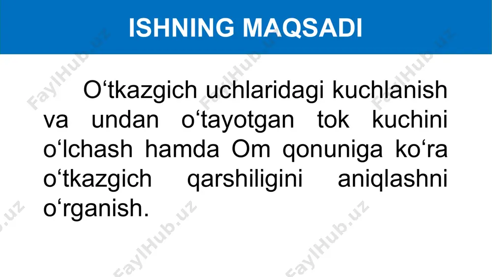 om qonunini o‘rganish laboratoriya ishi - Page 4