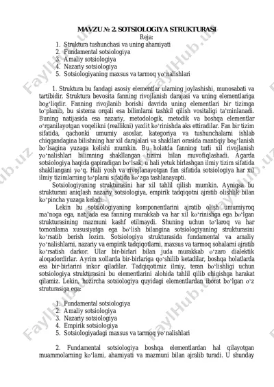 sotsiologiya strukturasi — PDF