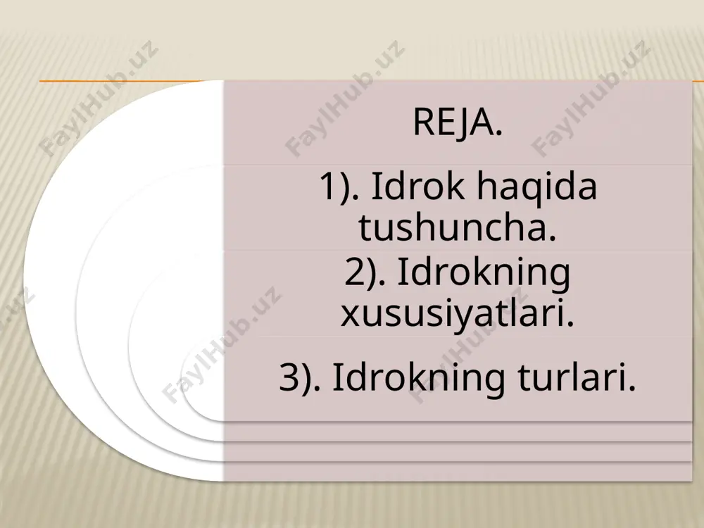 di. harakatlar ishtirok etmagan takdirda bizning idroklarimiz predmetlik sifatiga egab o`lmagan, ya`ni tashqi olam ob`ektlariga qaratilmagan bo`lar edi. sezgi va idrokning farqini tushunish uchun quyidagi misolga murojat qilamiz. b.g.anan’ev tomonidan bemor kishida ko`rish analizatorining sezgirligi (sezgi) saqlanib qolgan holda idrokning buzilishi tasvirlangan. davolanishning avval boshida u butun fazoni qandaydir uzluksiz yorug`lik oqimi sifatida sezgan. keyinchalik (davolanish natijasida) shaklsiz, ma`nosiz dog`larni ajrata boshlagan. u birorta ob`ektning predmet sifatidagi xususiyatini so`z bilan ham, chizish bilan ham tasvirlay olmagan. uch oydavomidagi davolanishlardan keyingina bemor ko`zining idrok qilish xususiyati qayta tiklangan. faqat ko`rish sezgisining o`zi narsalarni aks ettirishni ta`minlay olmaydi. bunga misol tariqasida ko`pchilik olimlar qurbaqaning ko`zidagi to`rpardaning ishini misol qilib keltiradilar. qurbaqning ko`ziga tushgan soyaning birnecha belgilari, asosan harakatlari va burchaklari haqida darak beradi. shu sababli baqa harakatsiz pashshalar orasida ochdan o`lishi ham mumkin. predmetlilik idrokning sifati tarzida ish harakatlarni boshqarishda alohida rol o`ynaydi. bu xususiyat yordamida tashqi olamdan olingan ma`lumotlarni ana shu …