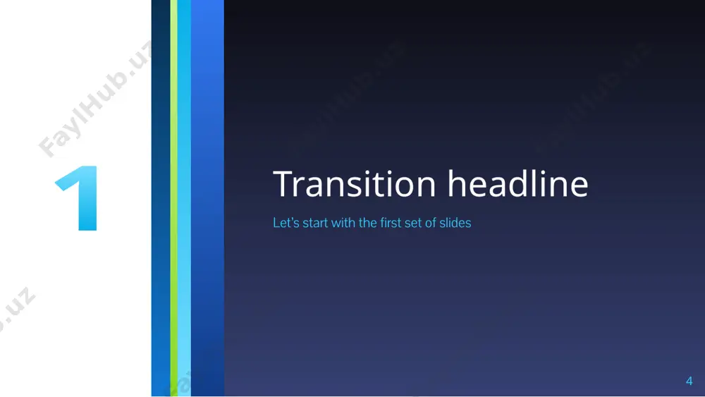 presentation template - Page 4