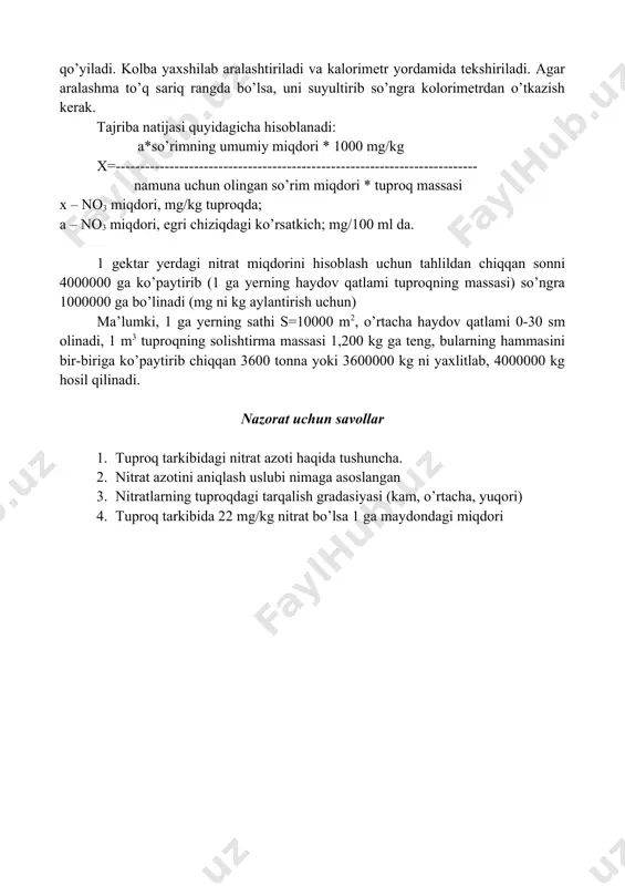 tuproqshunoslik laboratoriya mashg'lotlari - Page 4