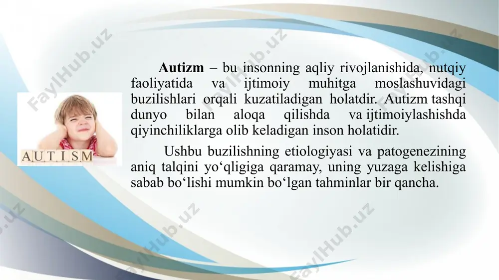 autizm haqida ta'lim materiali - Page 5