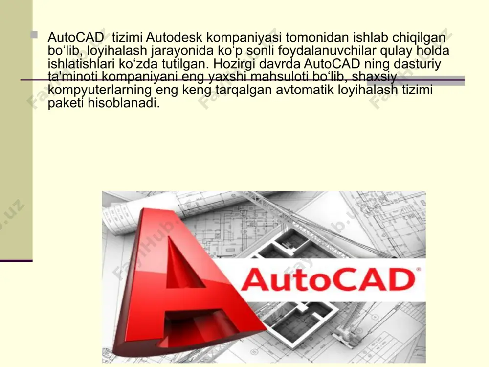 autocad dasturi imkoniyatlari - Page 4