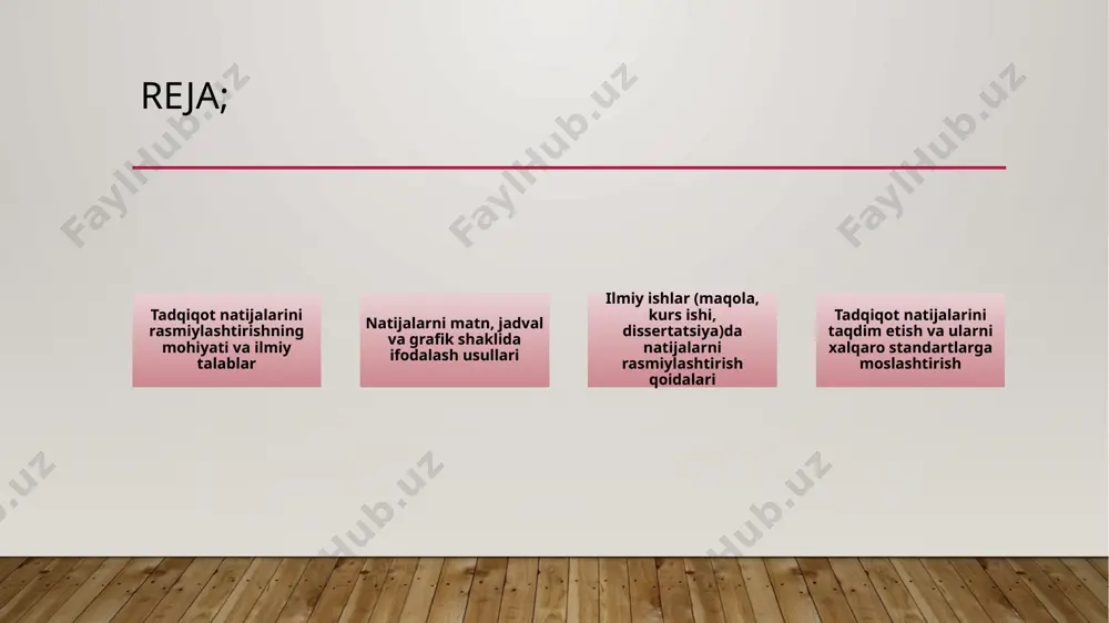 va ishonchli qiladi. ob’ektivlik va sub’ektiv omillarni cheklash natijalarning ishonchliligini ta’minlash uchun tadqiqotchi shaxsiy qarashlar, taxminlar va sub’ektiv omillarning ta’sirini imkon qadar kamaytirishi kerak. chunki sub’ektivlik natijalarni noto‘g‘ri talqin qilishga olib keladi. ob’ektivlikni ta’minlash uchun aniqlik, faktlarga tayangan holda ishlash, statistik usullardan foydalanish va mustaqil ekspert xulosalarini jalb etish muhim ahamiyat kasb etadi. shu tarzda natijalar sub’ektiv xatolardan xoli bo‘ladi va ilmiy haqiqatga yaqinlashadi. nazariy asoslar bilan moslik tadqiqot natijalari mavjud nazariy bilimlar, qonuniyatlar va ilmiy asoslar bilan muvofiqligi jihatidan ham baholanadi. agar natija ilmiy nazariyalarga zid bo‘lmasa yoki ularni yanada boyitsa, u holda ishonchliligi ortadi. shu bilan birga, agar natija mavjud nazariy qarashlardan farq qilsa ham, lekin mustahkam dalillar bilan isbotlansa, bu ham ilm-fanga yangi bilim olib keladi. demak, nazariy asos bilan bog‘liqlik ishonchlilik mezonlaridan biridir. tajriba va kuzatuvlarning ko‘pligi va xilma-xilligi ishonchli natijaga erishish uchun yagona tajriba yoki bitta kuzatuv yetarli emas. turli sharoitlarda, ko‘proq marta takrorlangan tajribalar …
