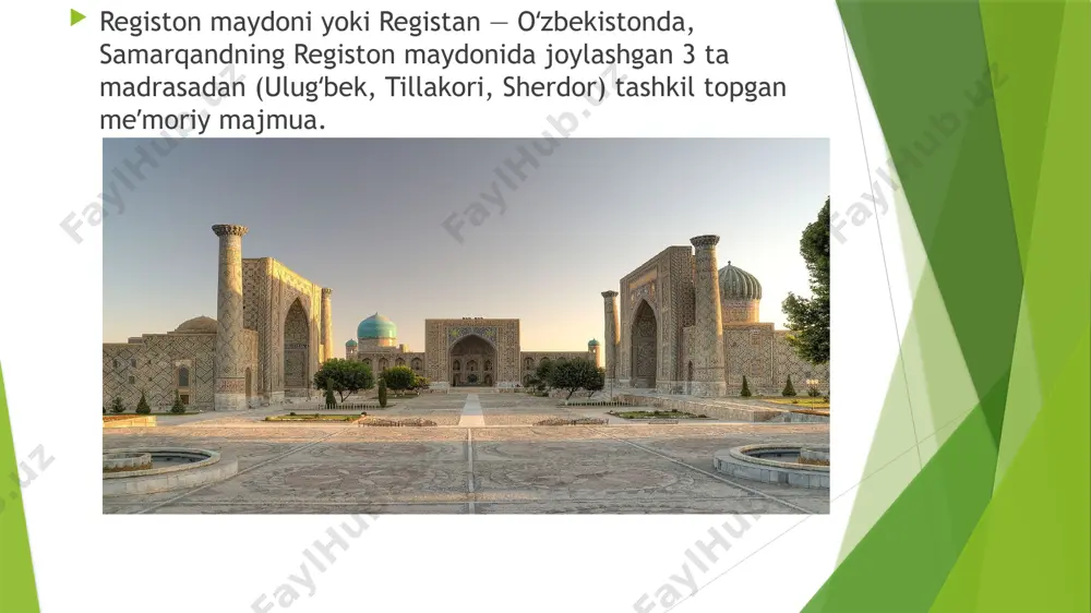 registon maydoni va madrasalari - Page 3