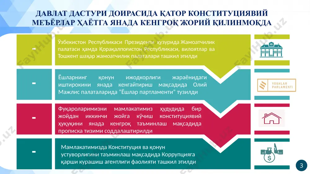 конституция - фаровон ҳаётимиз кафолати - Page 4