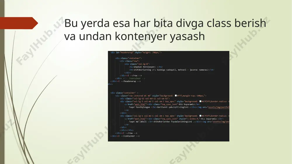 web sayt yaratish va uni hosting jarayoni - Page 4