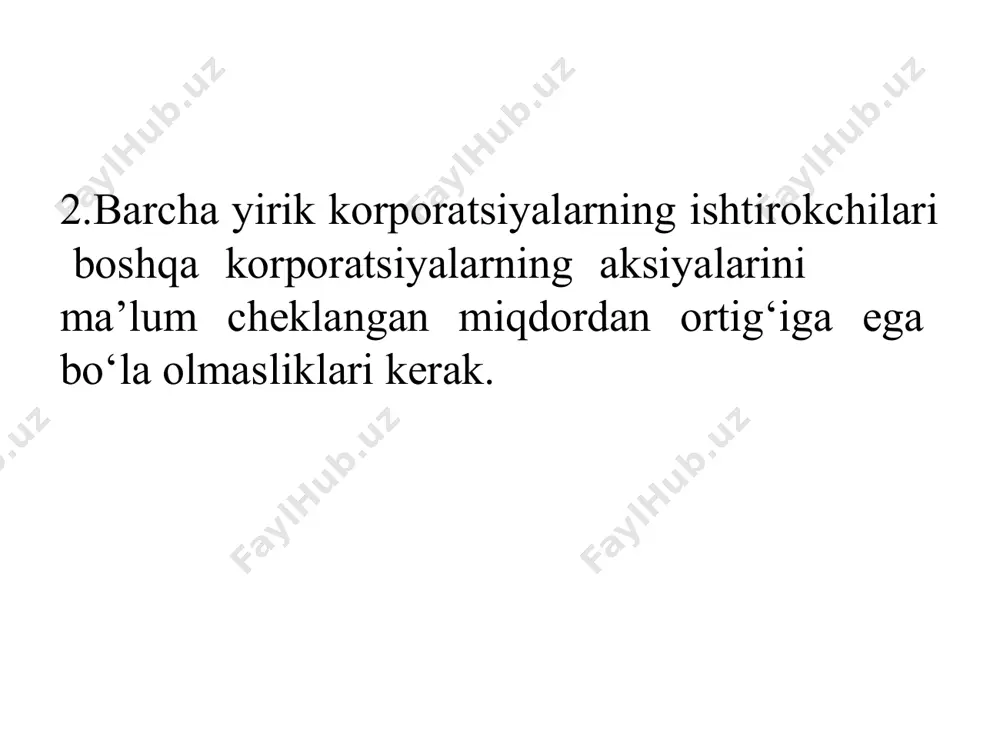 at turli tarmoqlar korxonalari o‘rtasida eng yuqori foyda normasi olish uchun olib boriladigan kurashdan iborat. bunday raqobat foyda normasi kam bo‘lgan tarmoqlardan foyda normasi yuqori tarmoqlarga kapitallarning oqib o‘tishiga sabab bo‘ladi. monopoliya monopoliya yunon tilidan olingan bo‘lib, mono - “tanho” va poleo - “sotaman” degan ma’noni bildirib, yakka hokimlik yoki hukmronlikni anglatadi, ya’ni monopoliyada tarmoq bitta firmadan iborat bo‘lishi sababli, u mavjud mahsulot (xizmat)ning yagona ishlab chiqaruvchisi hisoblanadi va yakka hukmronlik shakllanadi. tarmoqqa kirish uchun to‘siqlar ishlab chiqarish miqyosi keltirib chiqaradigan to‘siqlar, shu jumladan, moliyaviy to‘siqlar ko‘p holatlarda shunchalik katta bo‘ladiki, bu tarmoqqa kirishni taqiqlash bilan barobar. masalan, yirik ishlab chiqaruvchi hisoblangan avtomobil sanoatiga kirish, yangi texnologiyaga asoslangan zarur uskunalarni sotib olishga juda katta pul-kapitali talab qiladi. tabiiy monopoliyalar vujudga keltiradigan to‘siqlar buning mazmuni shundan iboratki, bir qancha tarmoqlarda raqobat mavjud bo‘lmaydi, uni amalga oshirish mumkin emas. ijtimoiy foydalanishdagi bunday tarmoq korxonalari tabiiy monopoliyalar deyiladi. tabiiy monopoliyalarga elektr, gaz, suv …