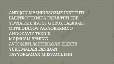 tokarlik dastgohi — PPTX