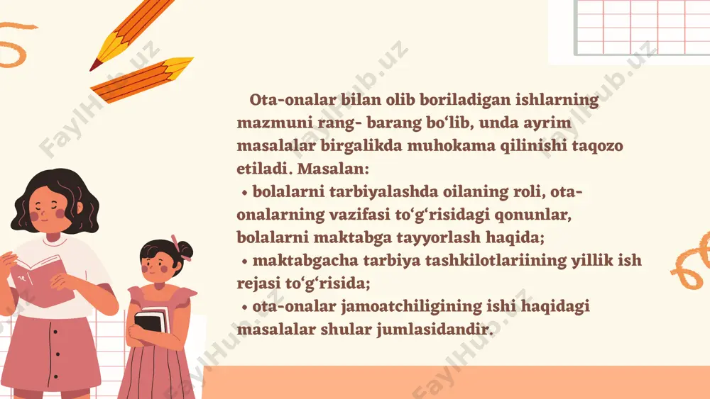 maktabgacha ta'lim tashkiloti oila bilan ishlash shakillari - Page 4